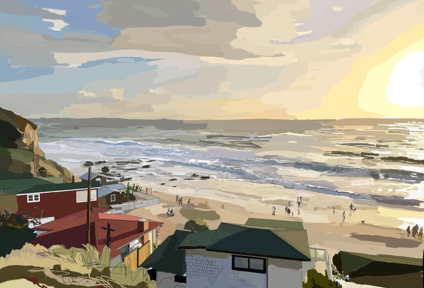 Crystal Cove Golden hour