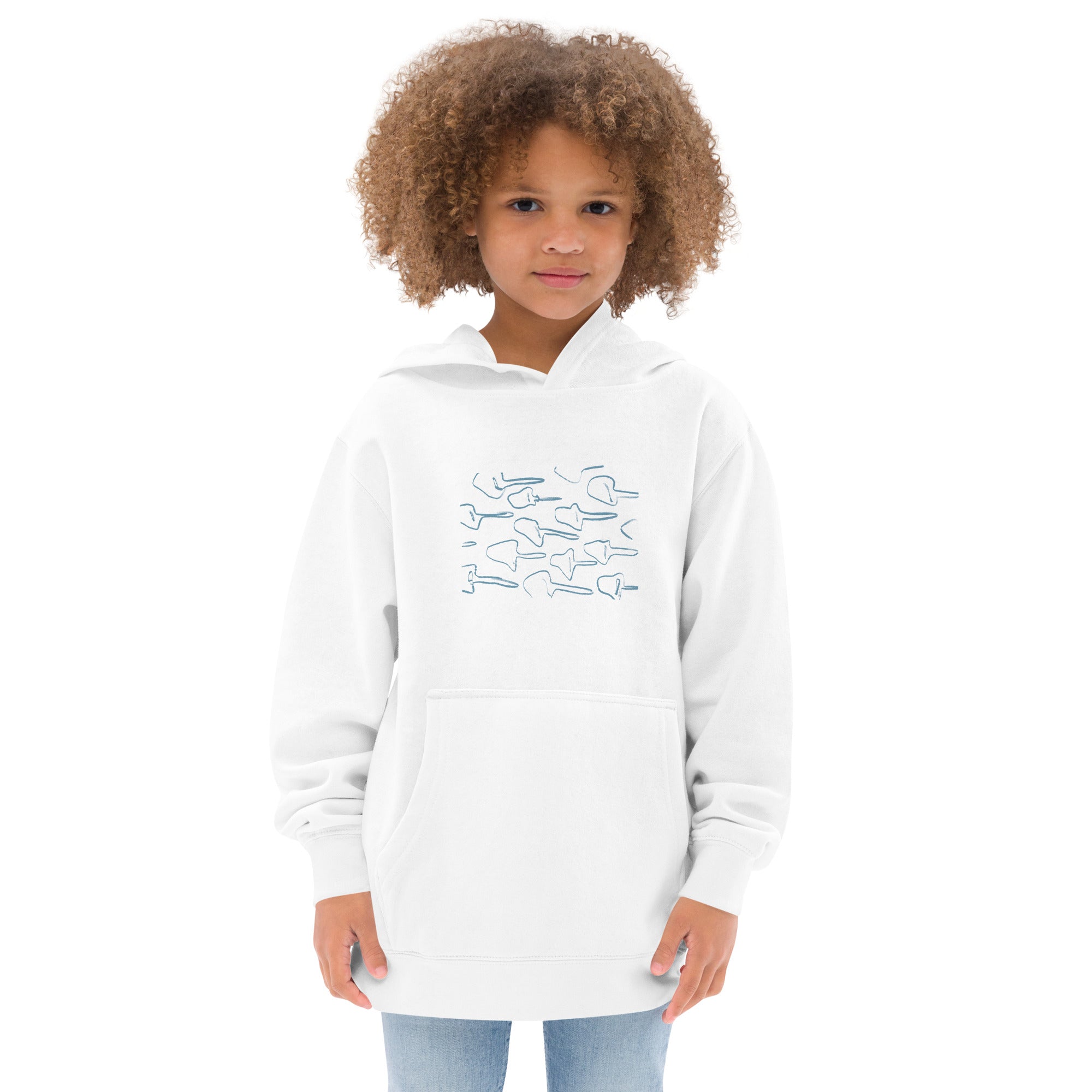 Cheese slicer and friends Kids fleece hoodie S